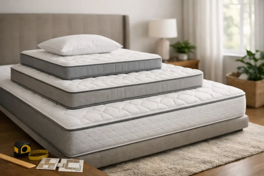 Mattress Size Guide for Better Bedroom Fit