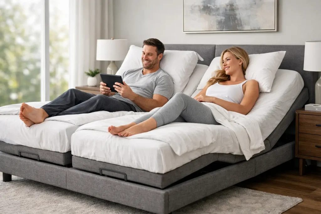 Split King Adjustable Base Benefits for Couples